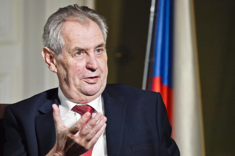 Президент Чехии Милош Земан