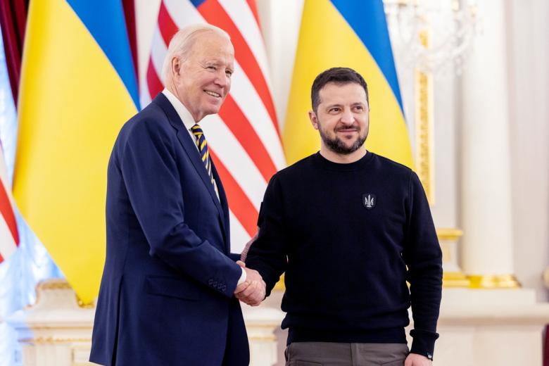 Джо Байден, Владимир Зеленский