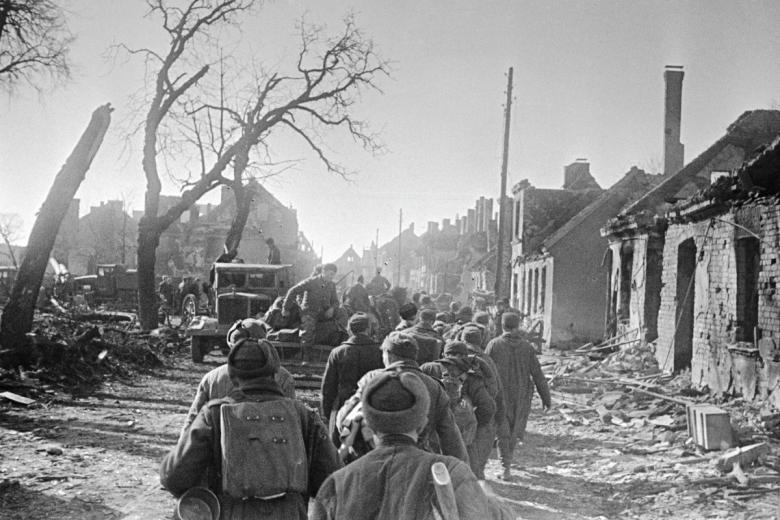 Продвижение Красной армии на восток с целью отсечения восточно-прусской группировки вермахта от главных Вооруженных сил нацистской Германии и дальнейшего ее уничтожения