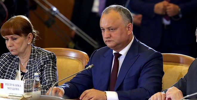 Президент Молдавии Игорь Додон