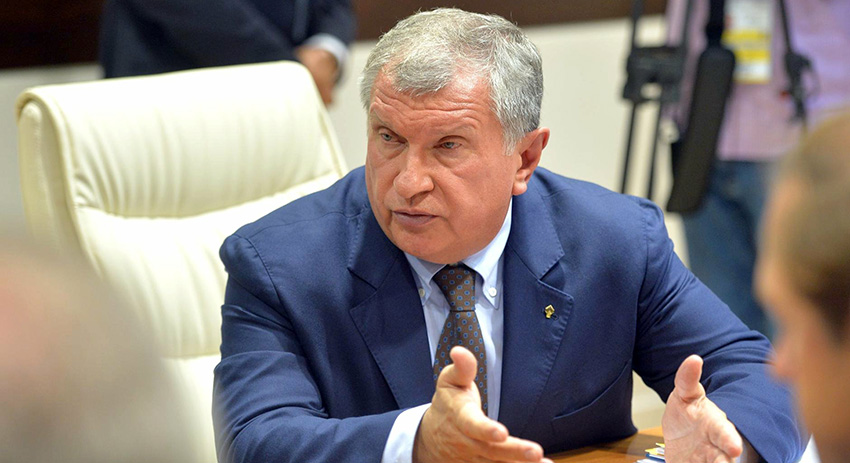 Глава «Роснефти» Игорь Сечин