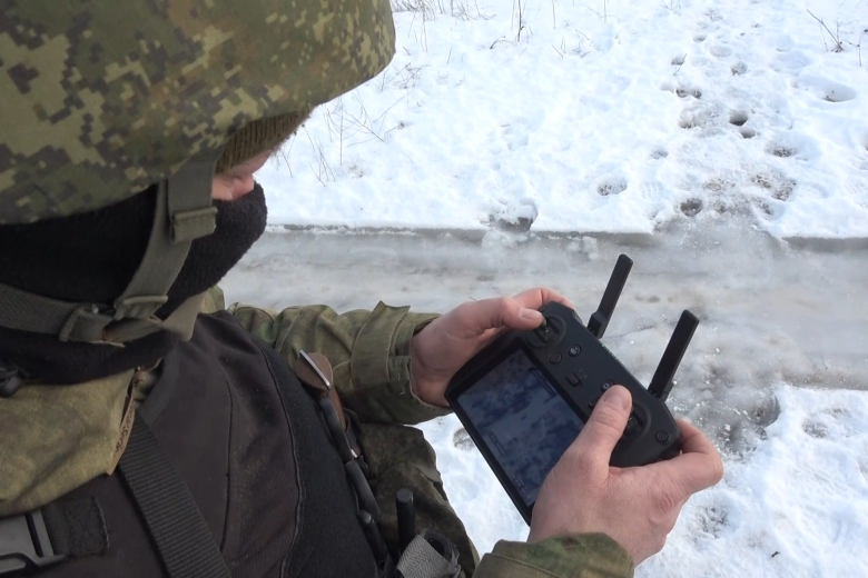 Военнослужащий ВС РФ в зоне СВО