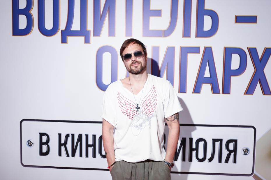Алексей Чадов на премьере фильма «Водитель-олигарх» 