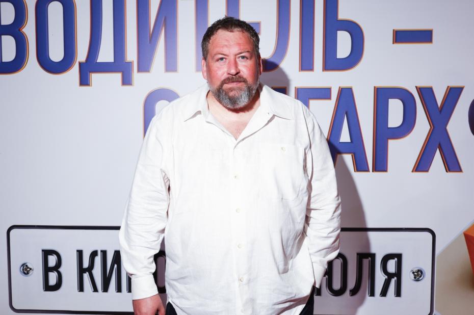 Актер Станислав Дужников на премьере фильма «Водитель-олигарх» 