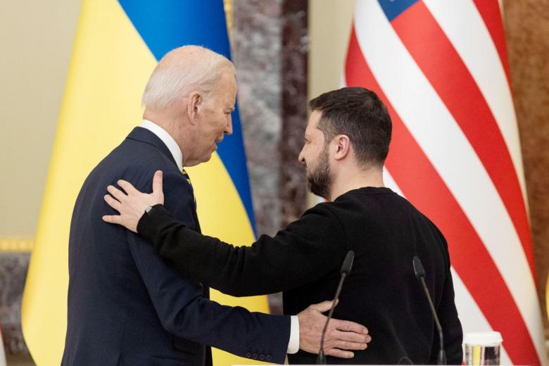 Джо Байден, Владимир Зеленский