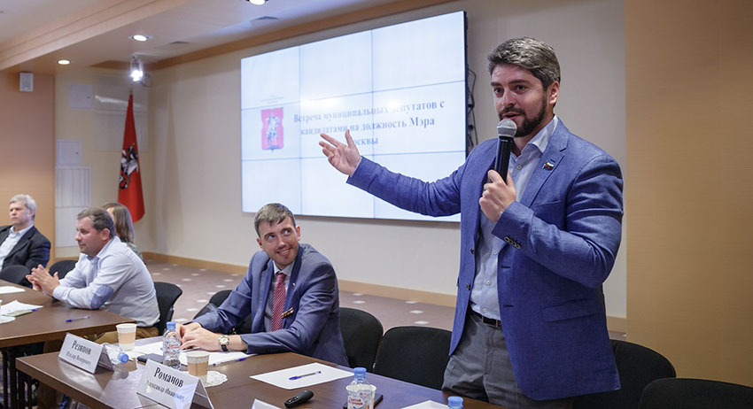 Кандидат в мэры Москвы Илья Свиридов