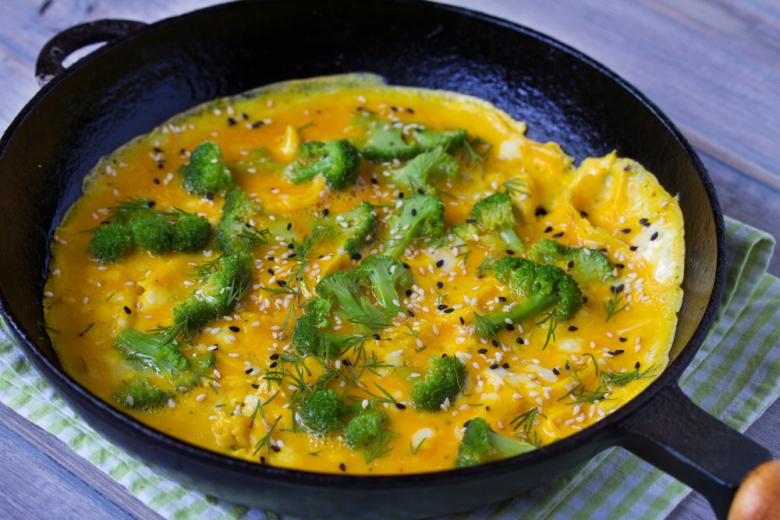 Цветная капуста с яйцом на сковороде – пошаговый рецепт простого и вкусного ужина