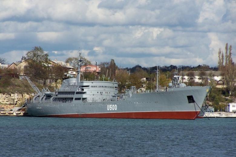 Корабль ВМС Украины Донбасс