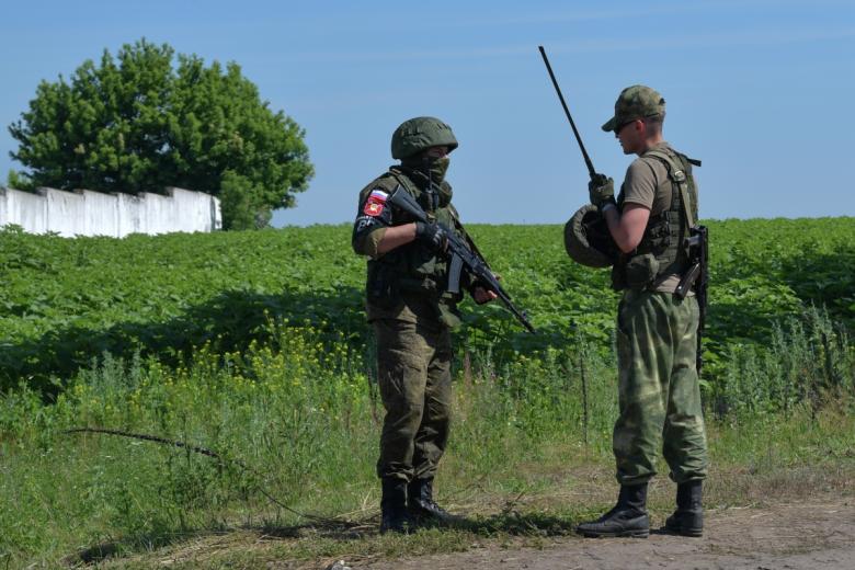 Российские военнослужащие в зоне проведения специальной военной операции