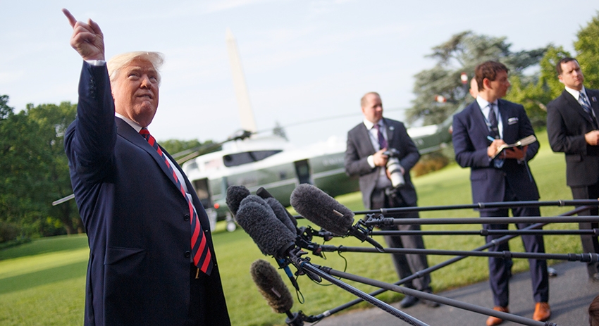 Президент США Дональд Трамп
