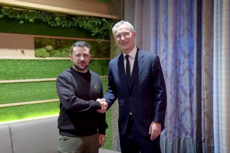 Владимир Зеленский, Йенс Столтенберг