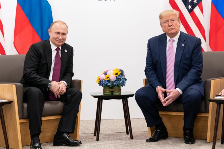 Владимир Путин и Дональд Трамп