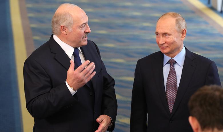 Александр Лукашенко и Владимир Путин