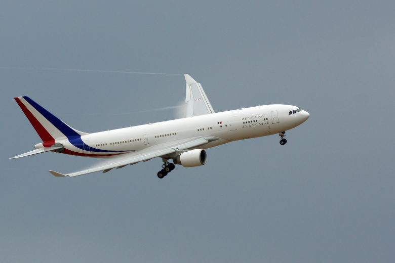 Самолет президента Франции