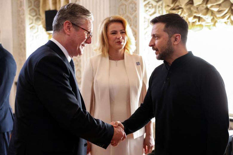 Кир Стармер и Владимир Зеленский
