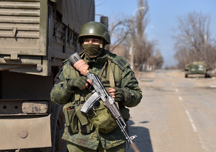 Боец ДНР