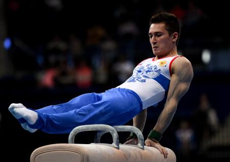 Российский гимнаст завоевал золото в многоборье на Европейских играх