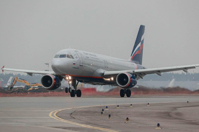 Самолет Airbus A320-214 Н. Пржевальский авиакомпании «Аэрофлот»