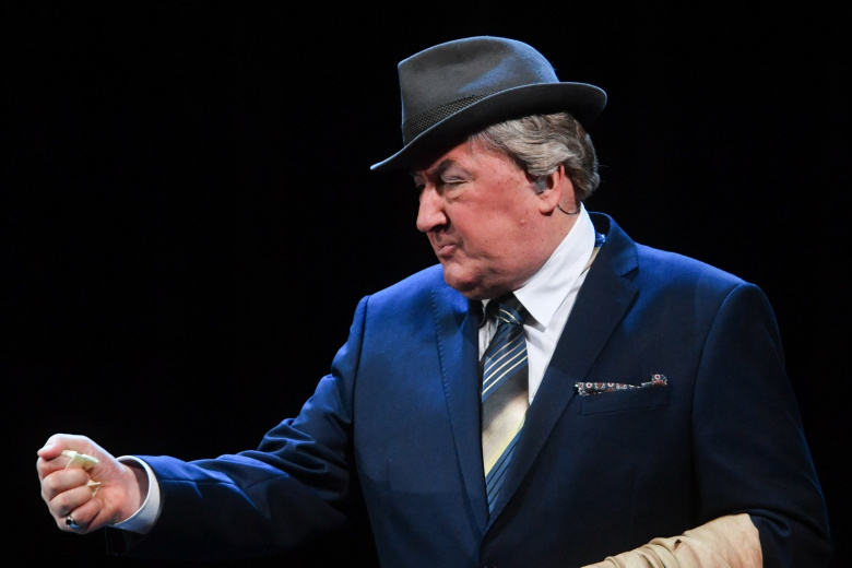 Актер Борис Клюев в роли Маттиаса Клаузена во время репетиции премьерного спектакля «Перед заходом солнца» по одноименной пьесе Герхарта Гауптмана в Государственном академическом Малом театре