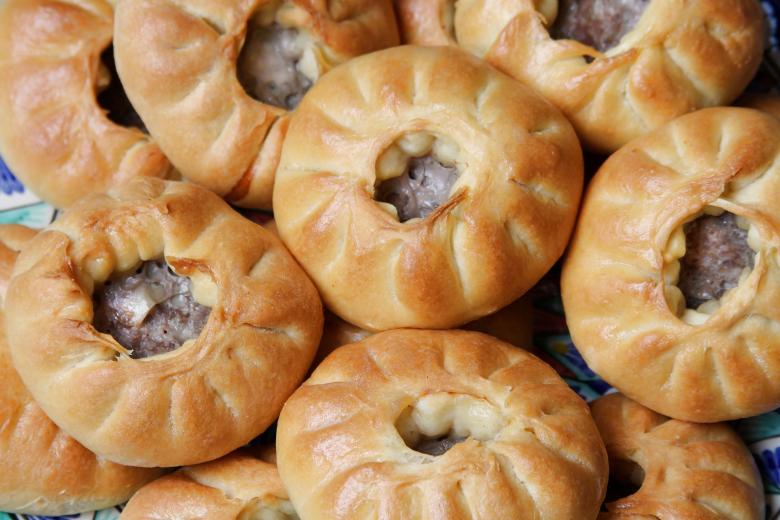 Пирожки как у татарской бабушки: мясные жареные перемячи