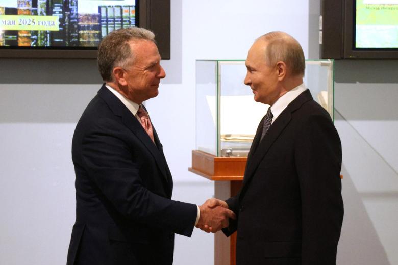 Владимир Путин и Стивен Уиткофф