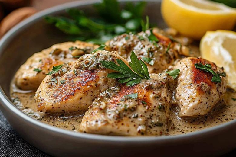 Сациви из курицы с грецкими орехами по-грузински