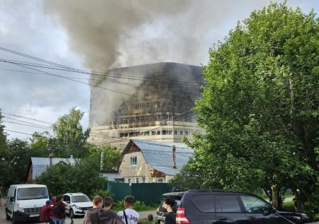 При пожаре в подмосковном Фрязино погиб отец одного из обвиняемых