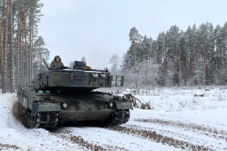 Немецкий боевой танк Leopard