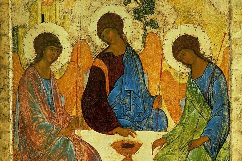 Икона Андрея Рублева «Троица»