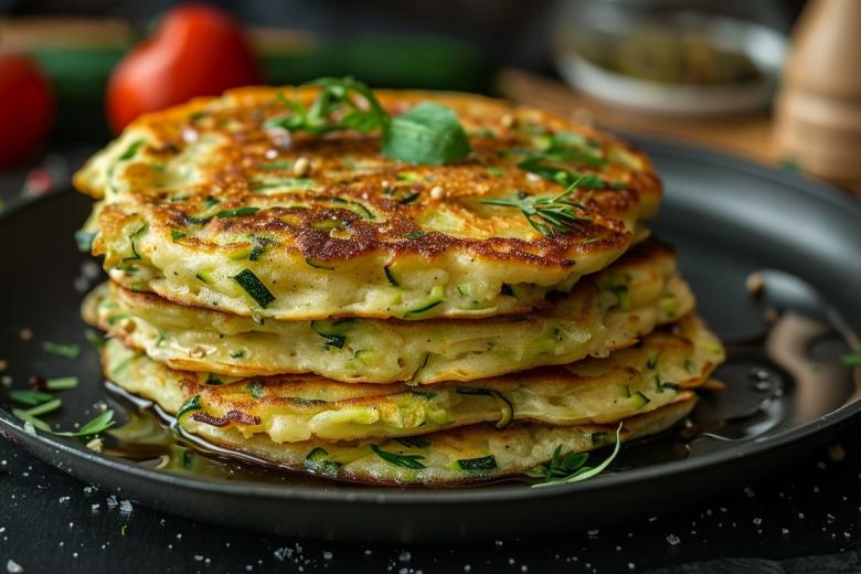 Кабачковые оладьи