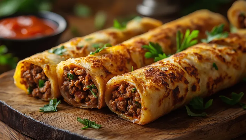 Как приготовить блины с мясной начинкой: самое сытное угощение