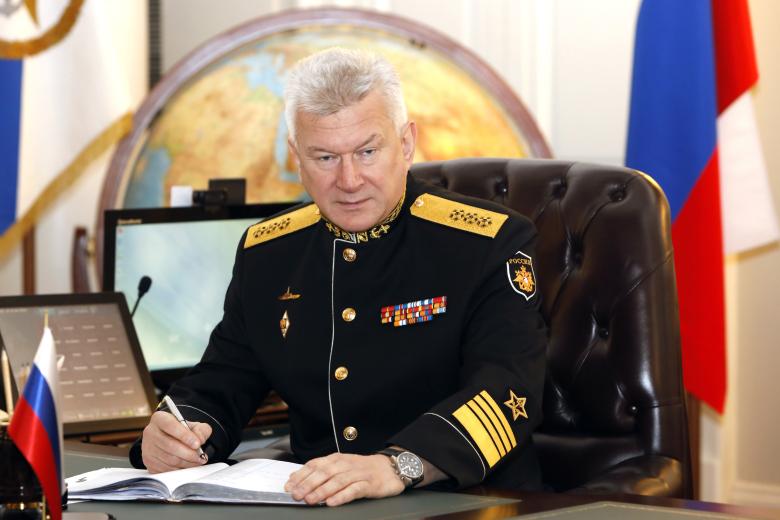 Главнокомандующий ВМФ России Николай Евменов