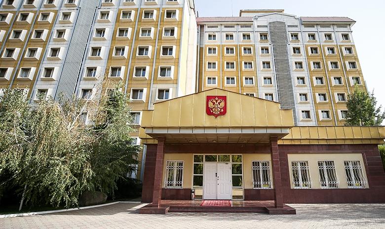 Здание посольства РФ в Таджикистане