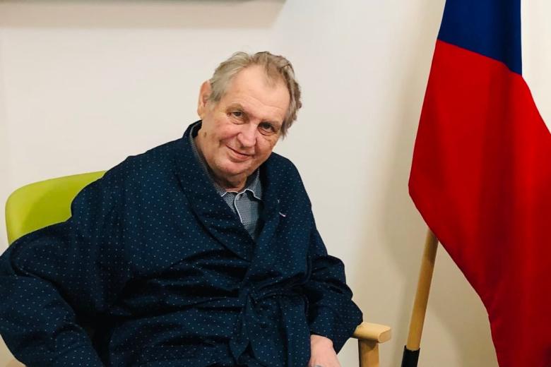 Президент Чехии Милош Земан