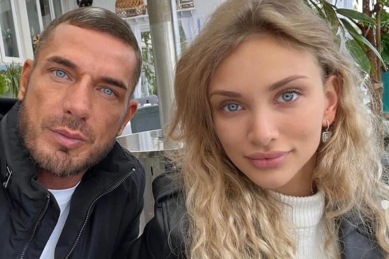 Курбан Омаров с женой Валерией 