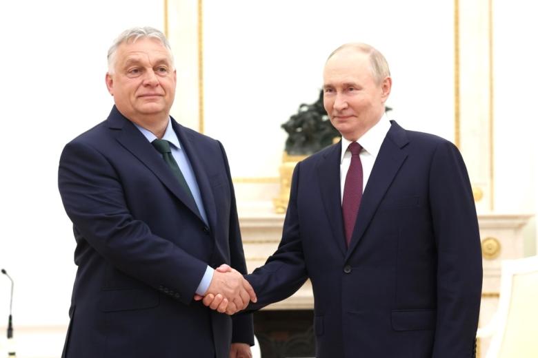 Виктор Орбан и Владимир Путин