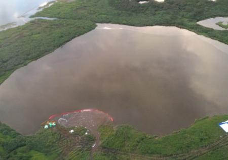 Разлившееся на Таймыре топливо обнаружено в двух водоёмах 
