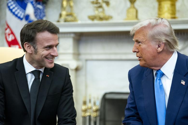 Эммануэль Макрон, Дональд Трамп