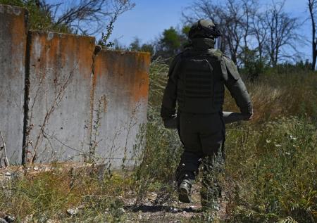 В Донецке на территории областной психбольницы обнаружено 66 мин «Лепесток»