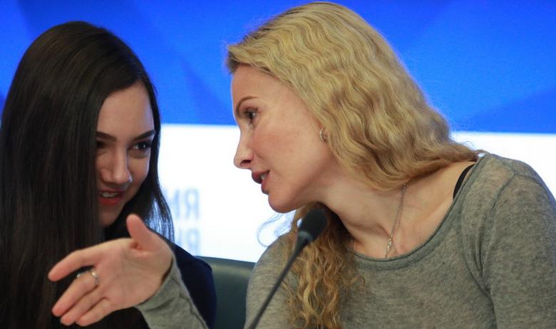 Евгения Медведева и Этери Тутберидзе 