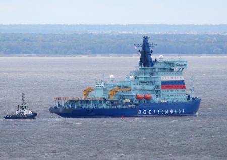 Плавучая атомная крепость вышла на лёд: «Арктика» готова к испытаниям