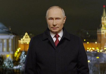 Свыше 32 млн россиян посмотрели новогоднее обращение Путина