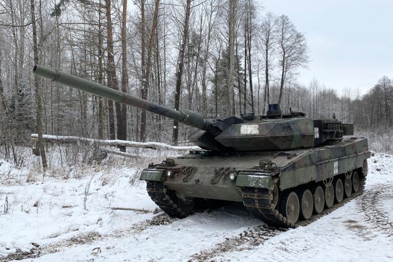 Немецкий боевой танк Leopard