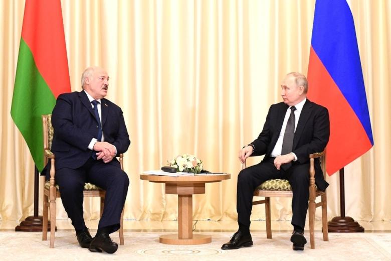 Александр Лукашенко и Владимир Путин