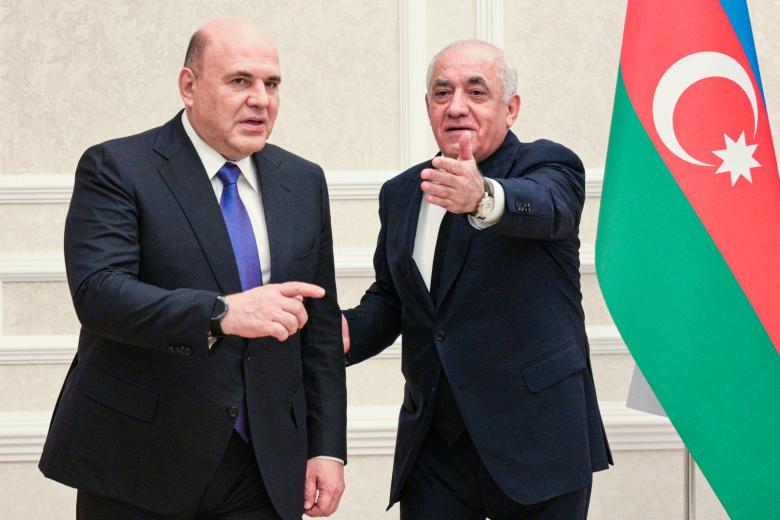 Премьер-министр РФ Михаил Мишустин и премьер-министр Азербайджана Али Асадов