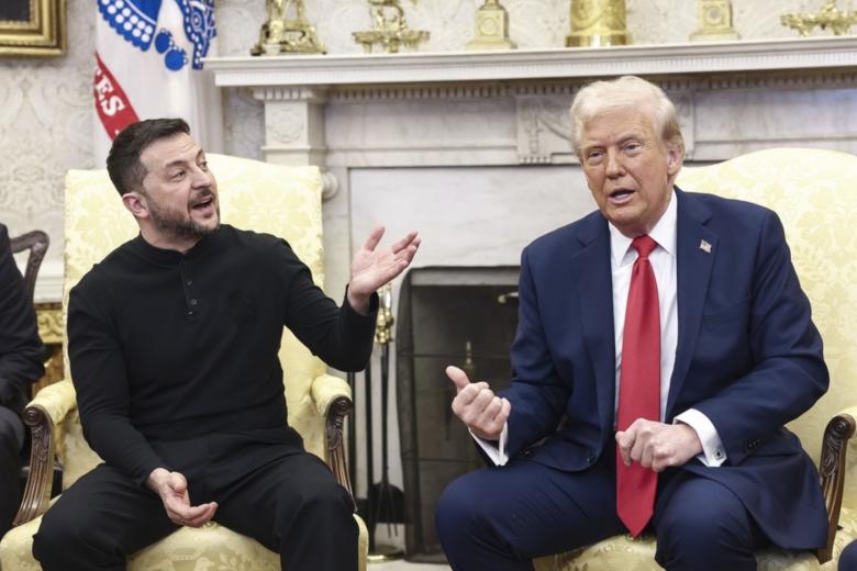 Дональд Трамп и Владимир Зеленский