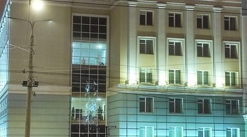 Голых мужчин заметили в окнах здания правительства Удмуртии