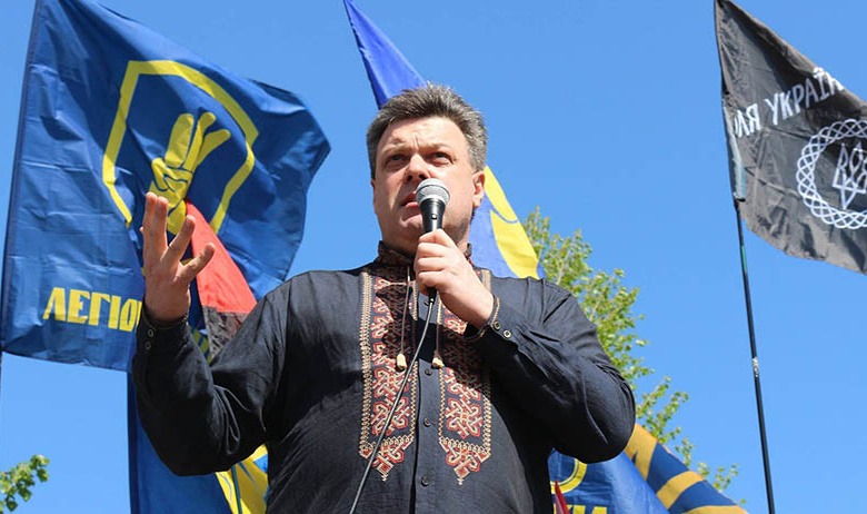 Лидер националистической партии «Свобода» Олег Тягнибок