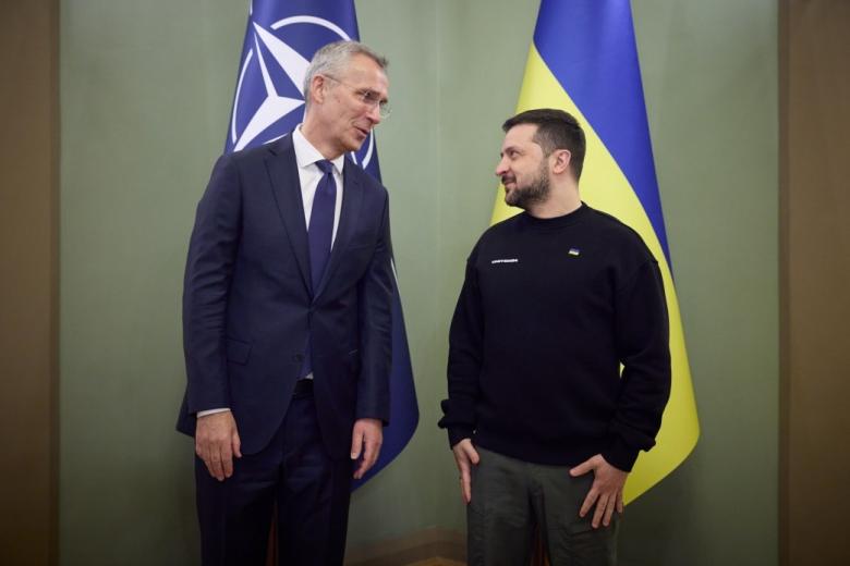 Йенс Столтенберг, Владимир Зеленский