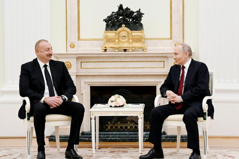 Ильхам Алиев, Владимир Путин, Никол Пашинян